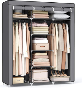 Closet Portátil 8 Estantes – Organizador de Ropa
