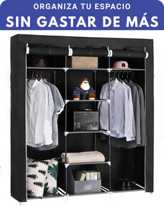Closet Portátil 8 Estantes – Organizador de Ropa